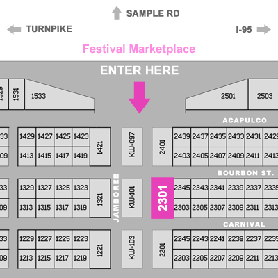 Festival Marketplace Map