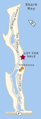 Map of Shark Key