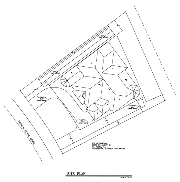 Casa Bella Vista - Site Plan